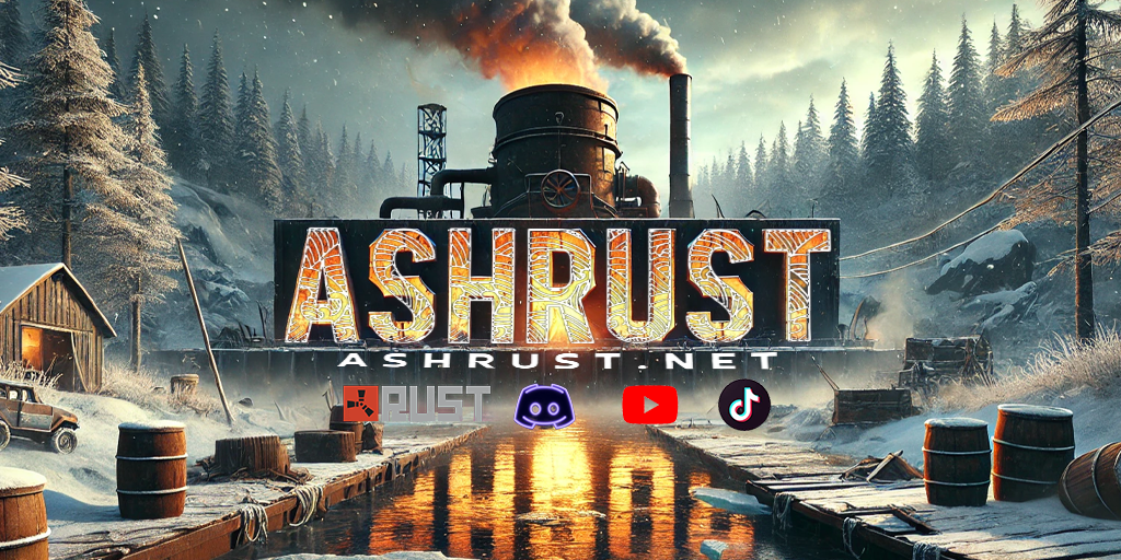 AshRust.NET 3x Monthly Main | Qol/Loot+ |Full Wiped EU