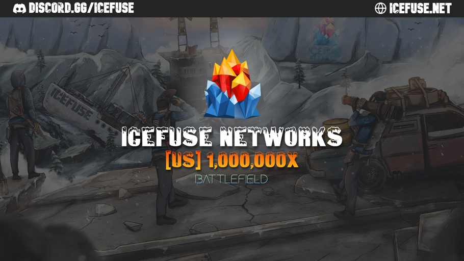 [US] ICEFUSE 1000000X (BATTLEFIELD|MYMINI|SHOP|KITS|PVP|AIMTRAI