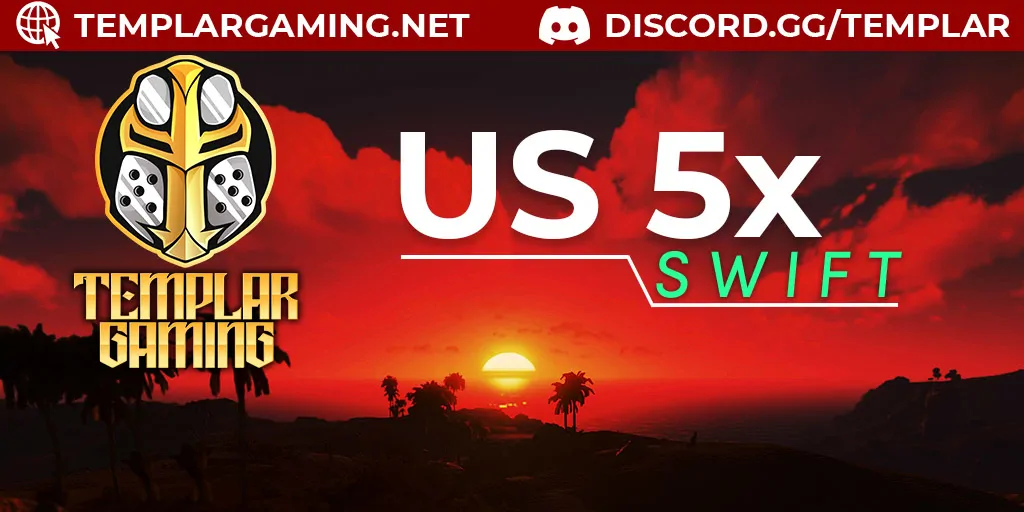 TemplarGaming 5x Swift Loot++|PvP|MyMini|SkinBox|x5 JUST WIPED