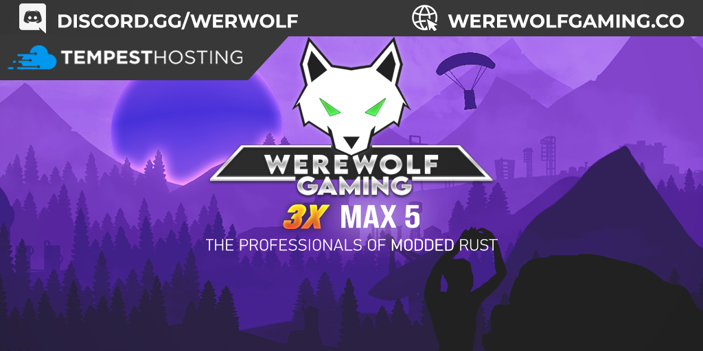 WEREWOLF GAMING.CO 3x Solo/Duo/Trio/Quad/Max 5 |Loot X3|WIPED